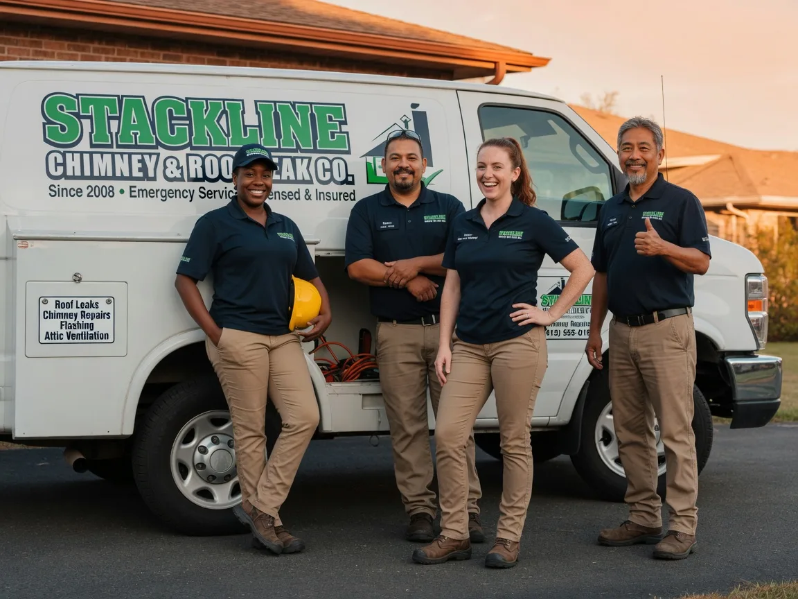 Chimney flashing repair company in Oconto, NE